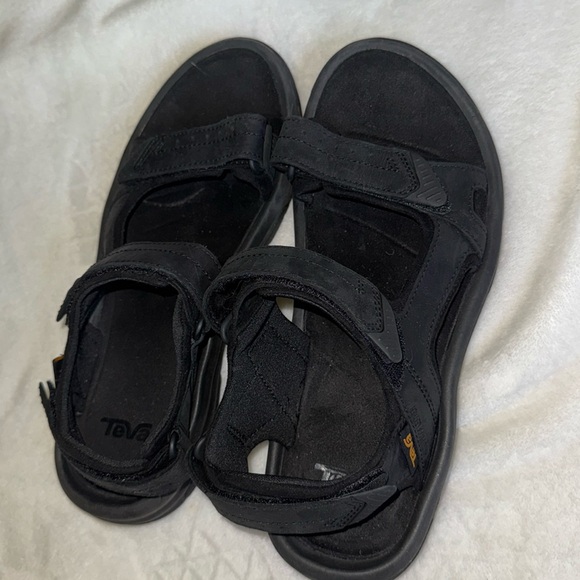 Teva Langdon Hiking Sandal Men\'s 10 True Black Leather main image 4